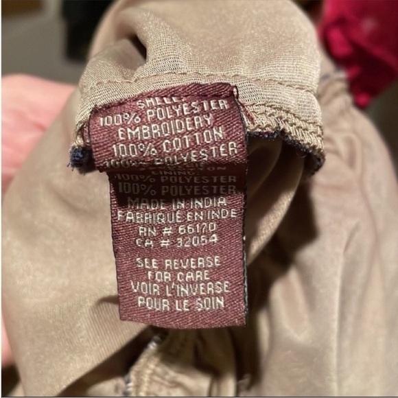 RANNA GIL Blue Eyelet Lace Romper size MP - Picture 5 of 7